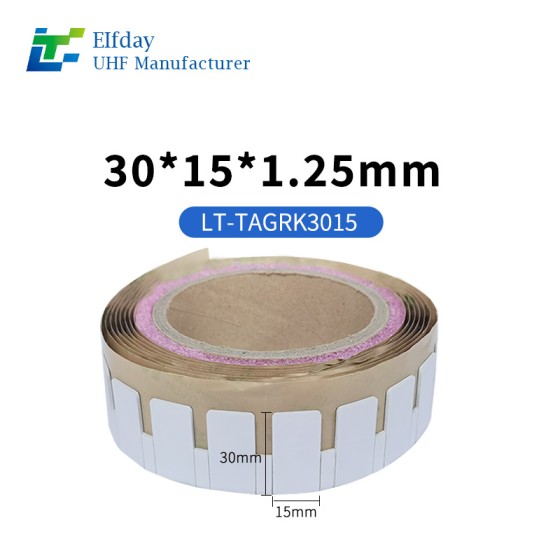 30*15mm KU7 chip tag Free Samples: Flexible Anti-Metal Disposable UHF RFID Tags for Asset Tracking