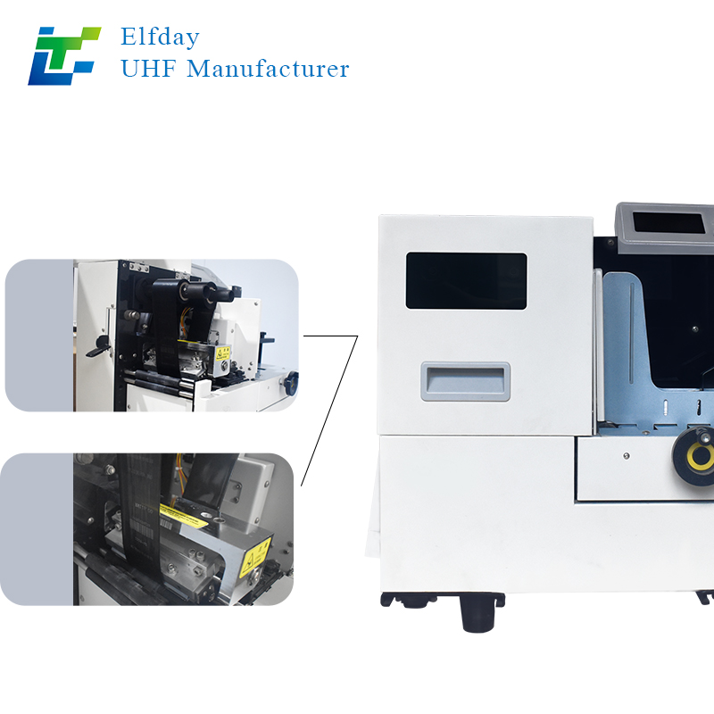 Industrial-Grade UHF RFID Tag Printer  High-Speed Wireless Clothing Label Printing Machine for Retail