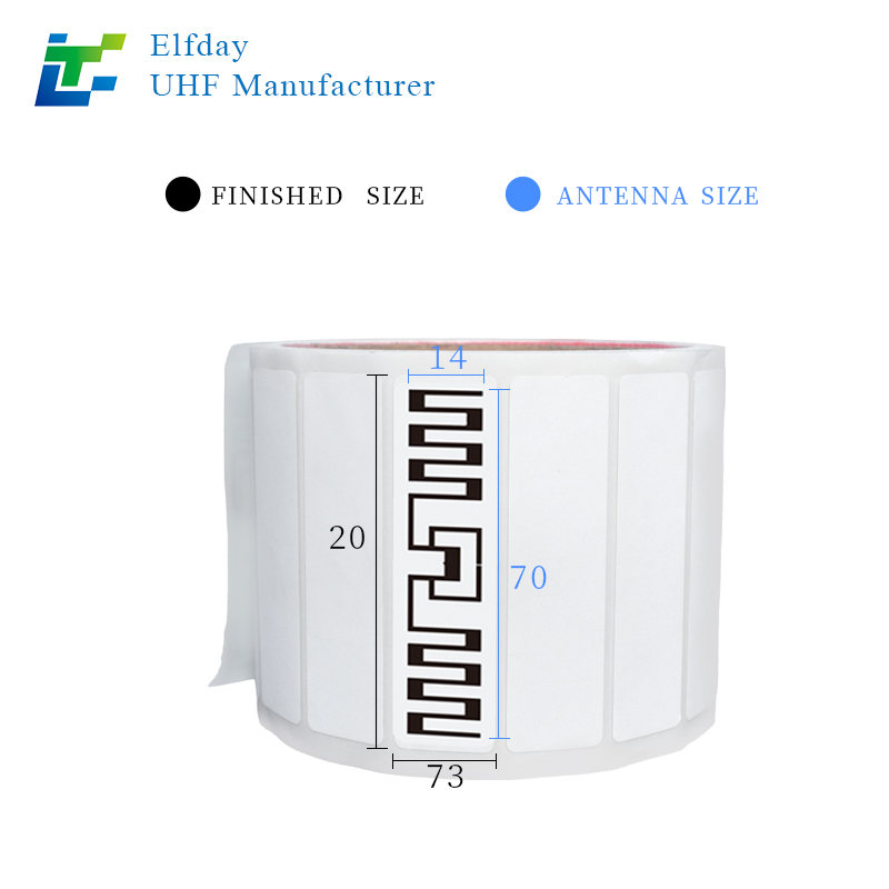 M730 RFID Tag 73*20mmwith Enhanced Read Range for Superior Performance