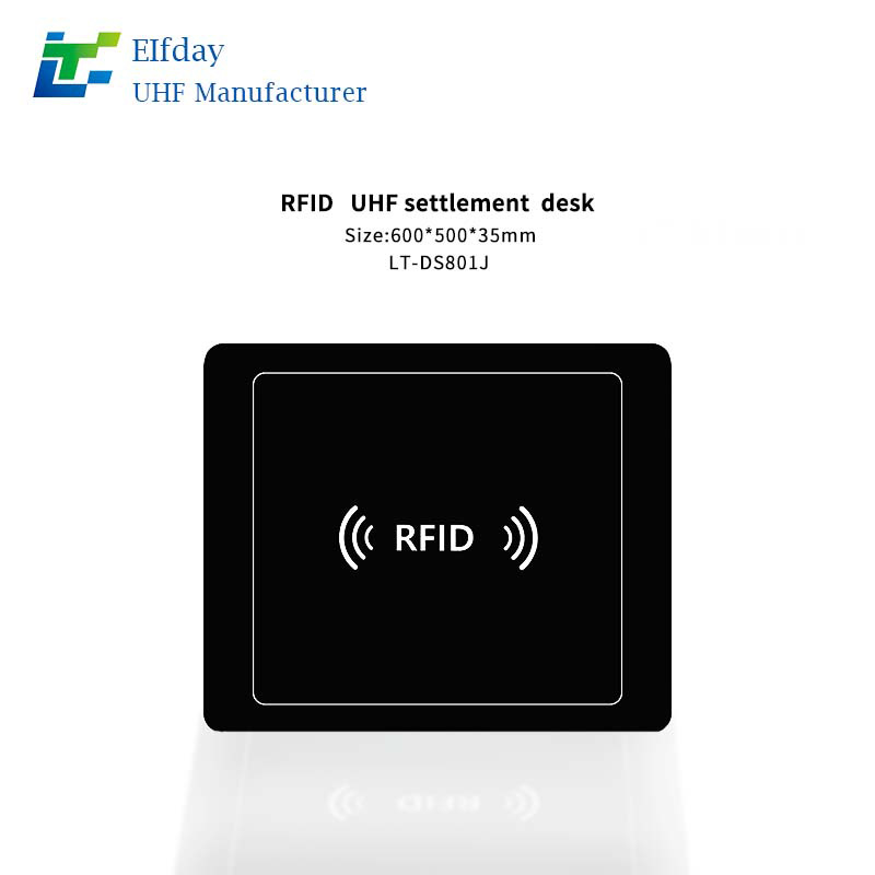 Smart UHF Checkout LT-DS801J Counter with 860-960MHz Dual-Antenna Wireless Data Transmission Module